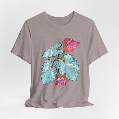 Unisex-Basic-T-Shirt | Bella + Canvas 300 - Vplants - CaLa Monstrera