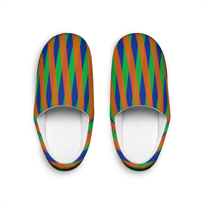 Men's Indoor Slippers - Art Stripes