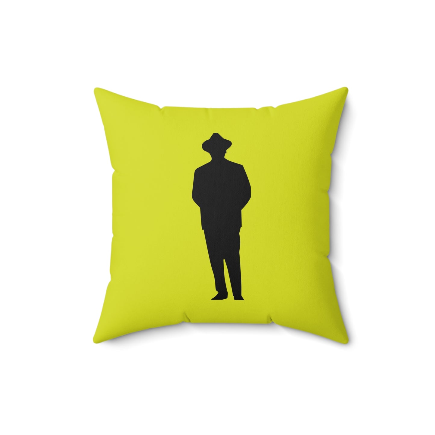 Faux Suede Square Pillow José Gregorio Hernández  Poster - Winner in United Design Messages to Humanity