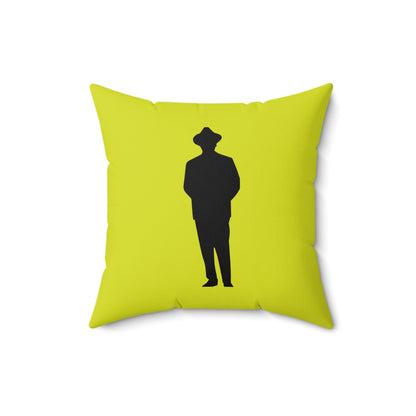 Faux Suede Square Pillow José Gregorio Hernández  Poster - Winner in United Design Messages to Humanity