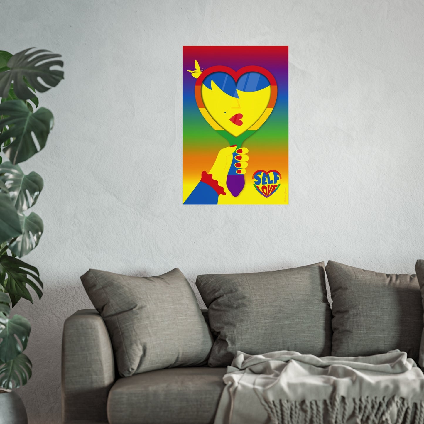 Giclée Fine Art Print - Self Love Lgbti