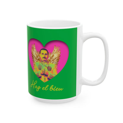 Ceramic Mug, (11oz, 15oz) San José Gregorio Hernández Pop 1