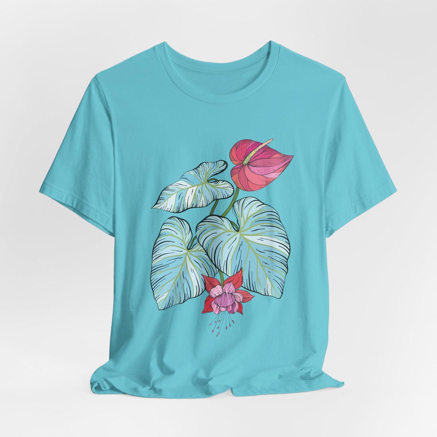 Unisex-Basic-T-Shirt | Bella + Canvas 300 - Vplants - CaLa Monstrera