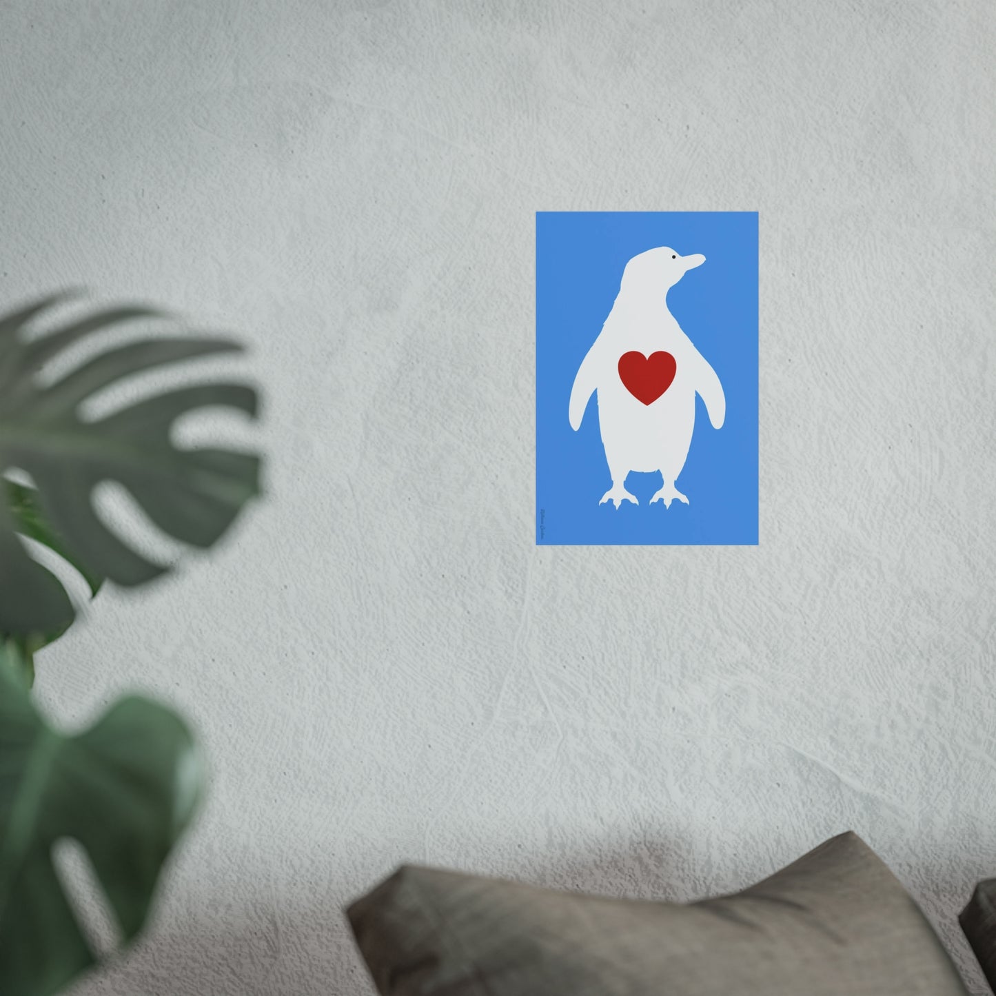 Giclée Fine Art Print - Save them, Penguin Galapagos