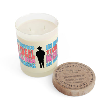 Scented Candle - Full Glass, 11oz - San José Gregorio Hernández Poster - Winner in United Design Messages to Humanity