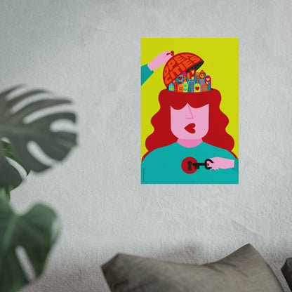 Impresión de bellas artes Giclée - Ciudades abiertas 