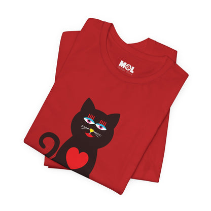 Unisex Tee - Design Loving Cat