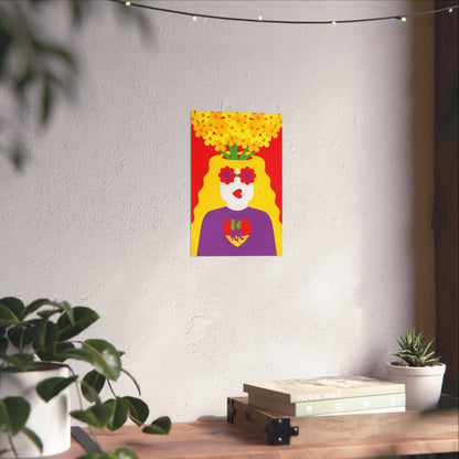 Giclée Fine Art Print  - Tree & Me - Araguaney