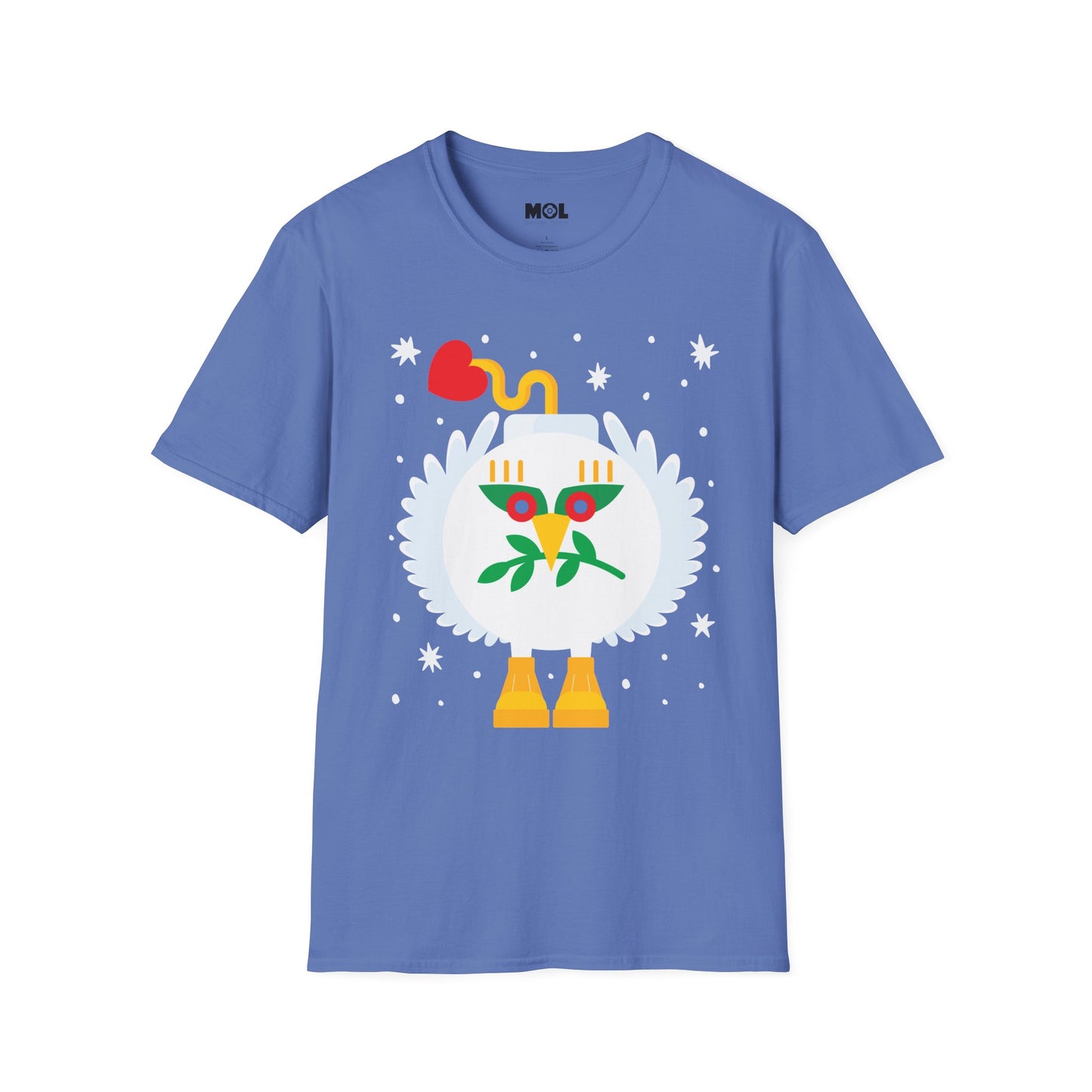 Only Peace Bombs Unisex Softstyle T-Shirt