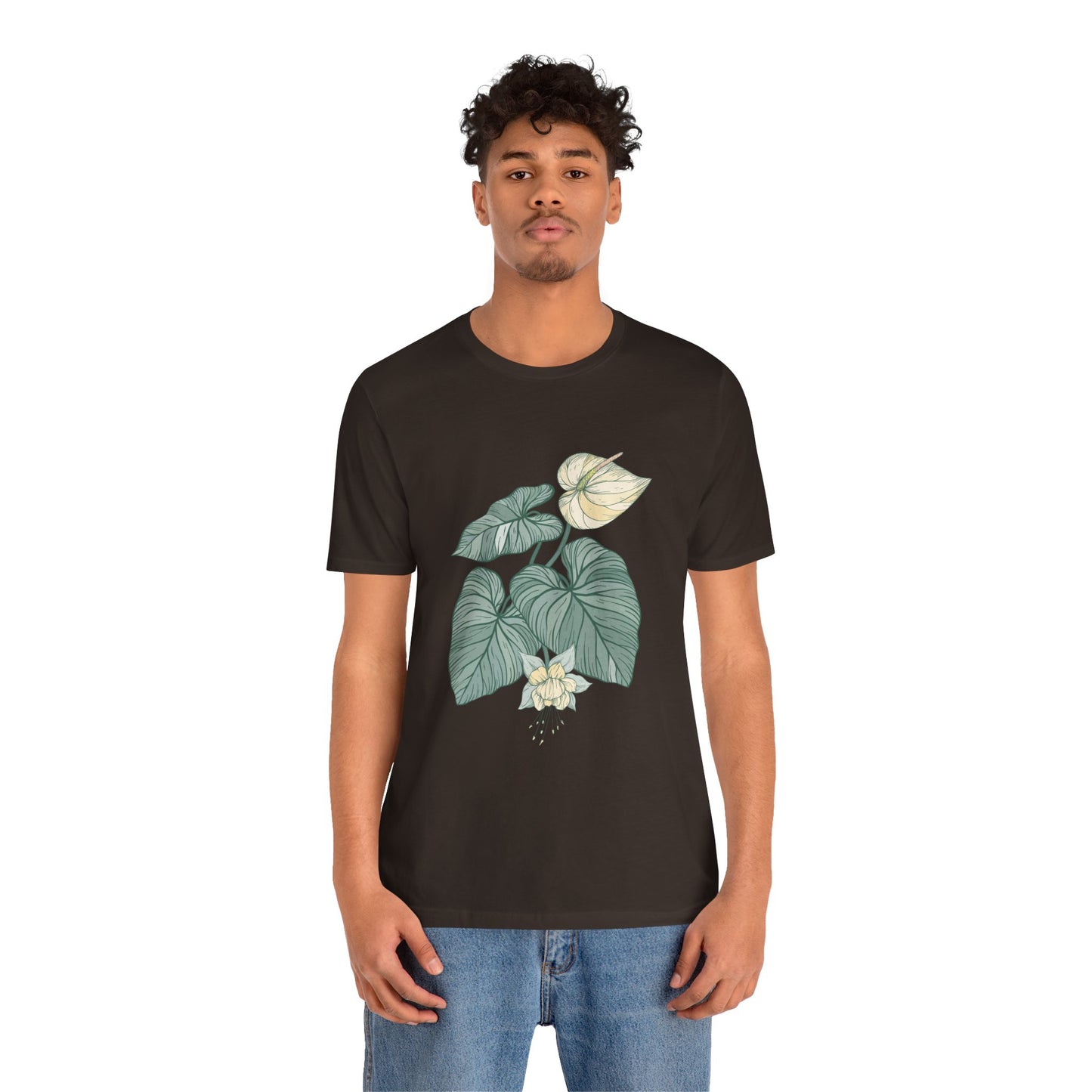 Unisex Basic T-Shirt | Bella + Canvas 300 - Vplants Monstera