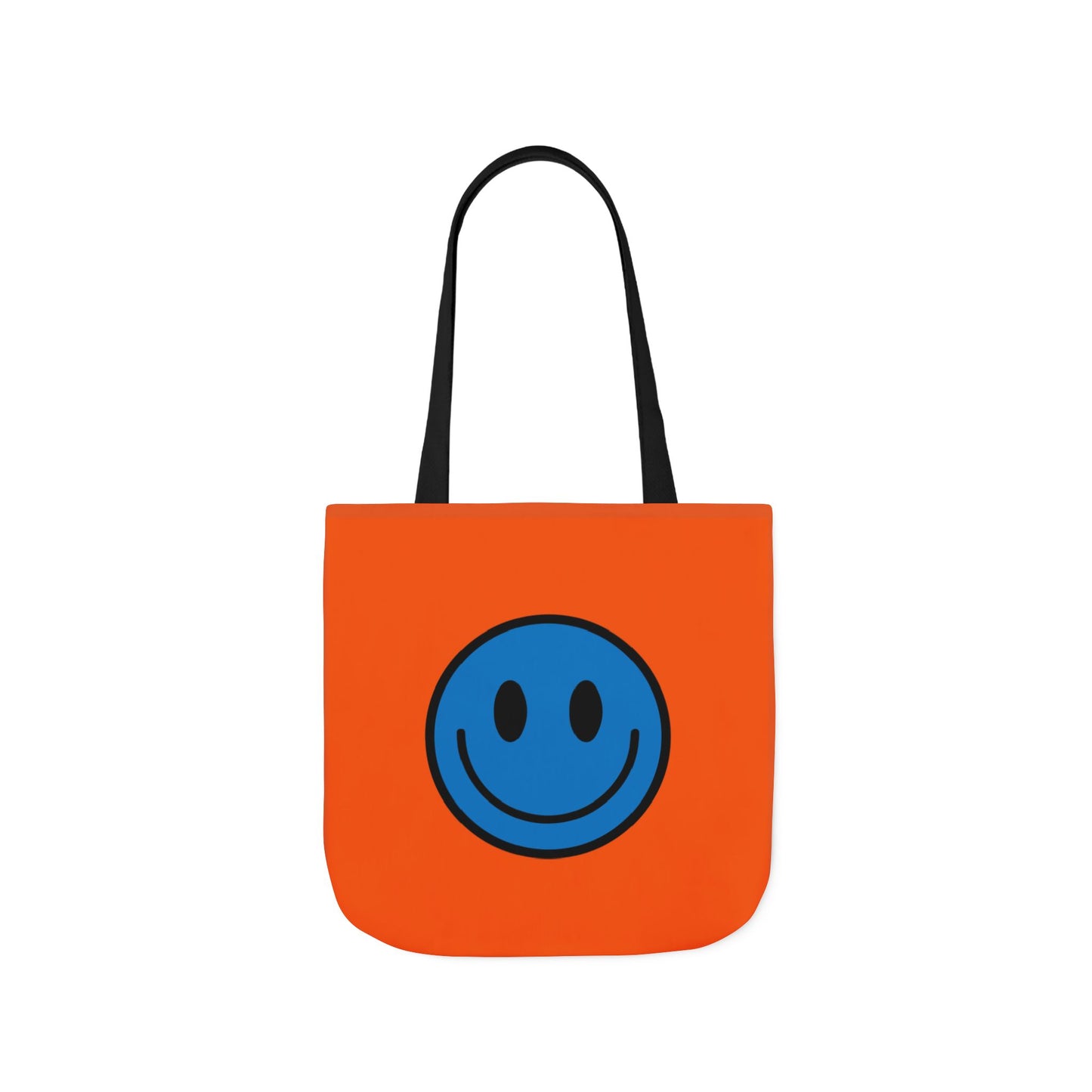 Happy Face Assorted Colors Canvas Tote Bag