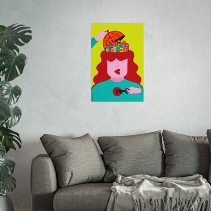 Impresión de bellas artes Giclée - Ciudades abiertas 