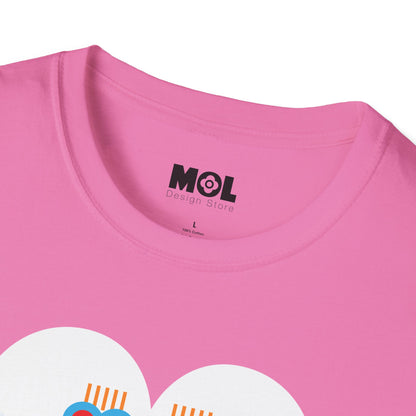 Peace & Love to the World Unisex Softstyle T-Shirt