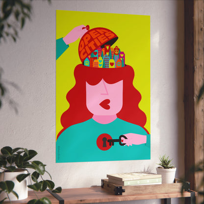 Impresión de bellas artes Giclée - Ciudades abiertas 