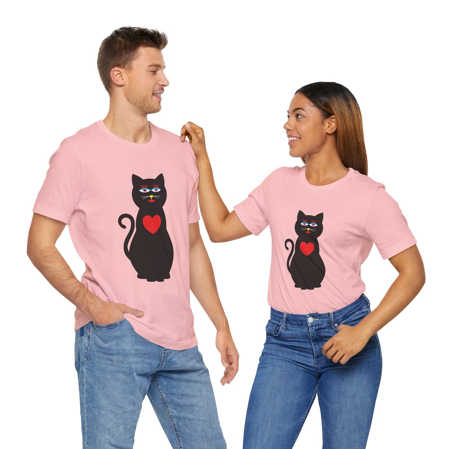 Unisex Tee - Design Loving Cat