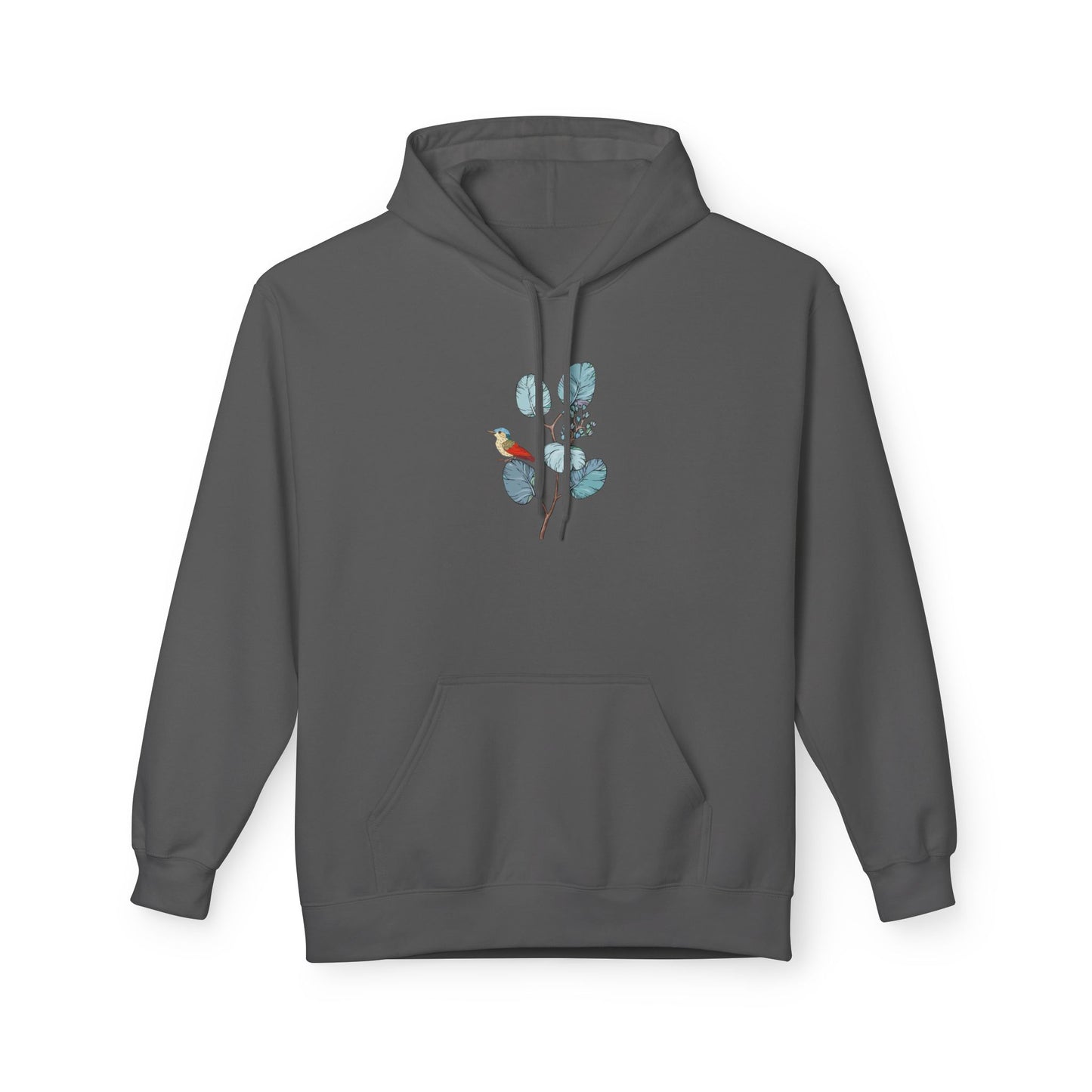 Unisex Midweight Softstyle Fleece Hoodie Vplants - Vogel