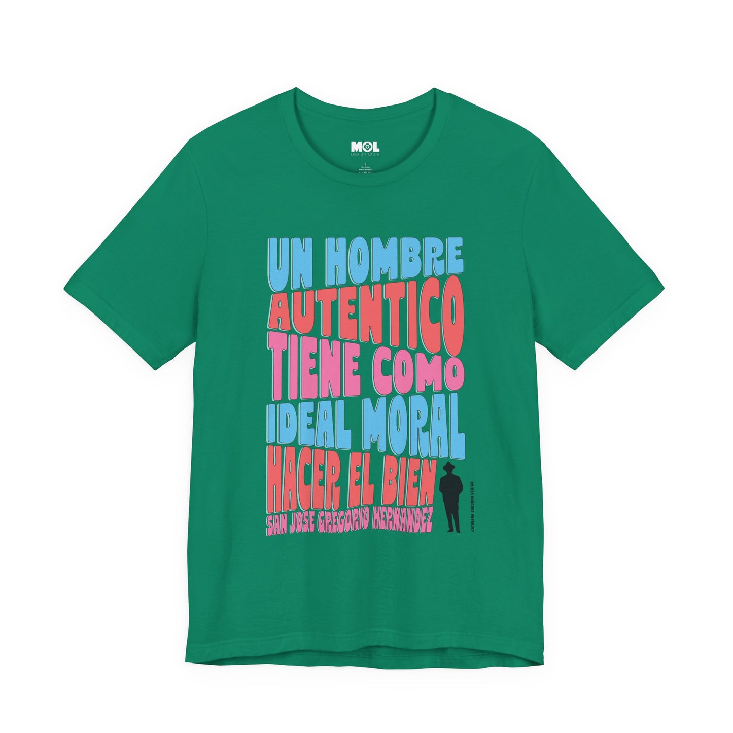 Unisex Tee - Design San José Gregorio Hernández Poster - Winner in United Design Messages to Humanity
