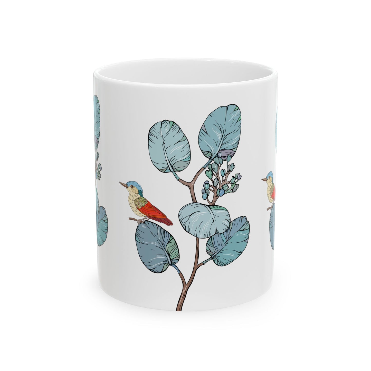 Ceramic Mug, (11oz, 15oz) Vplants - Bird