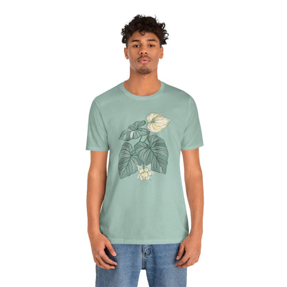 Unisex Basic T-Shirt | Bella + Canvas 300 - Vplants Monstera