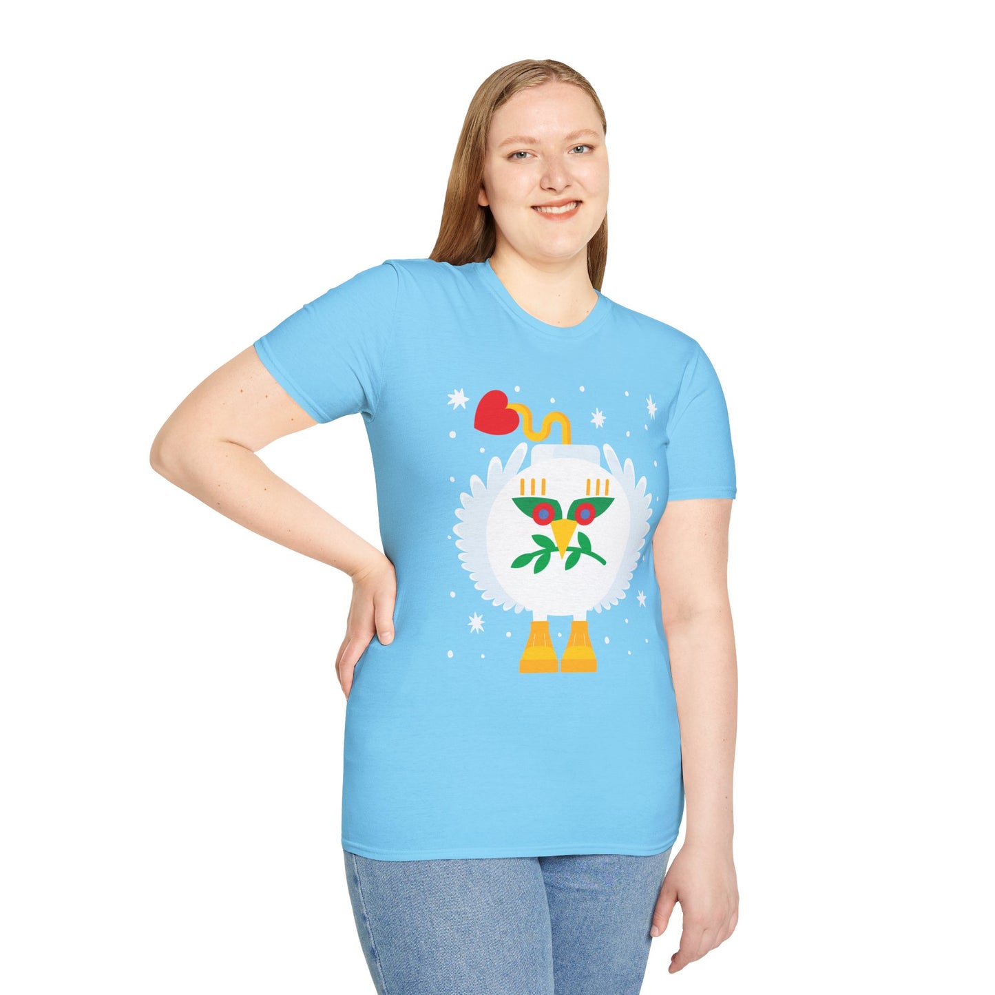 Only Peace Bombs Unisex Softstyle T-Shirt