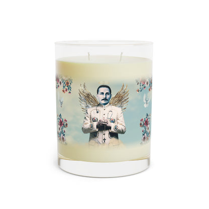 Scented Candle - Full Glass, 11oz - San José Gregorio Hernández Vintage