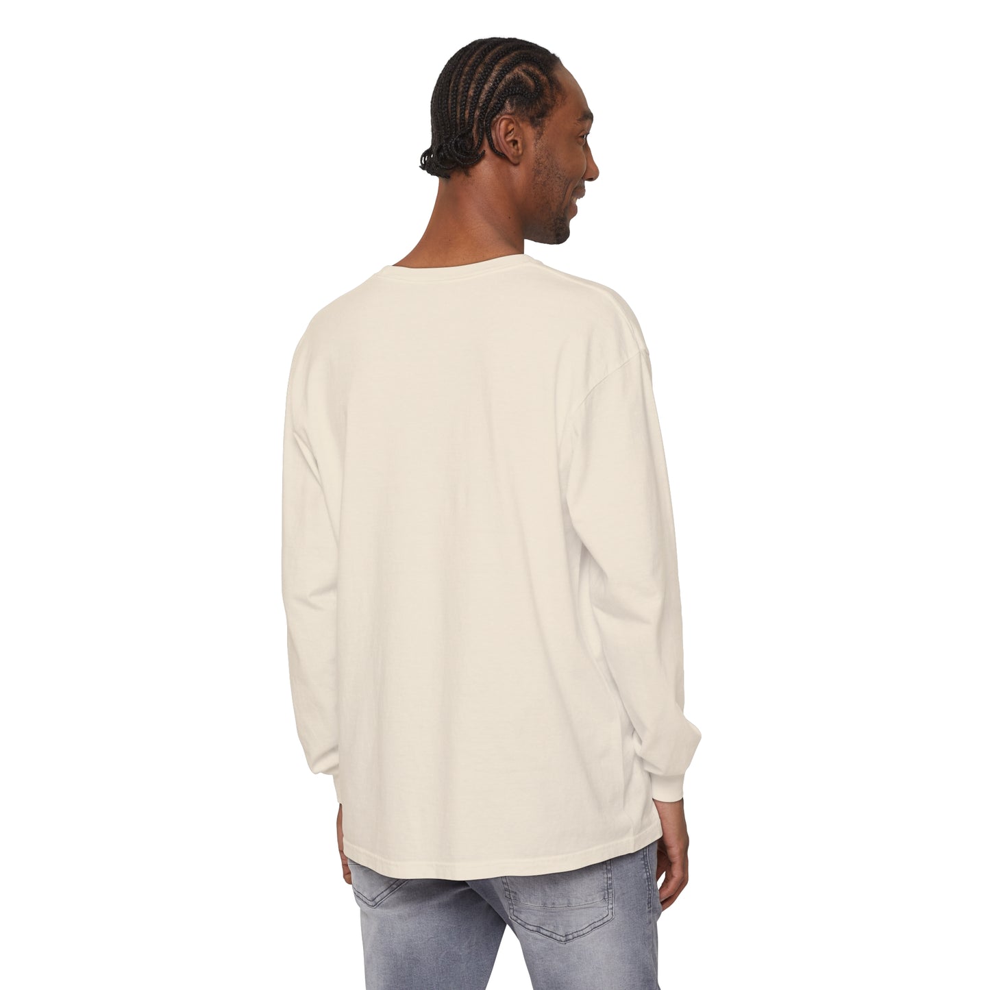 Unisex Garment-dyed Long Sleeve T-Shirt assorted images and colors!