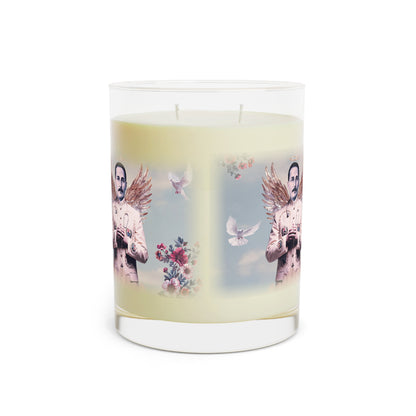 Scented Candle - Full Glass, 11oz - San José Gregorio Hernández Vintage