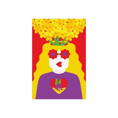 Giclée Fine Art Print  - Tree & Me - Araguaney