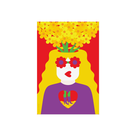 Giclée Fine Art Print  - Tree & Me - Araguaney