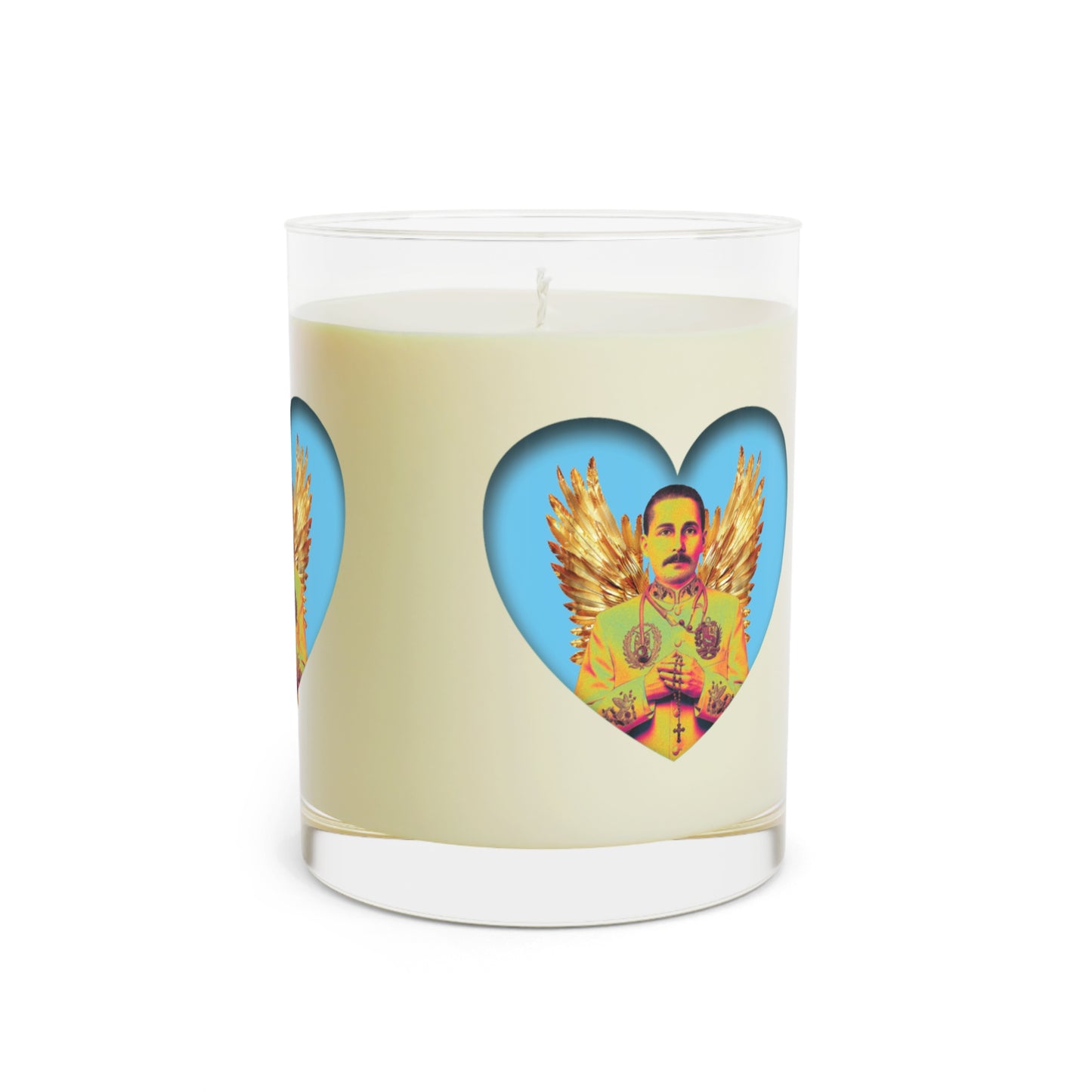 Scented Candle - Full Glass, 11oz - San José Gregorio Hernández Pop 1