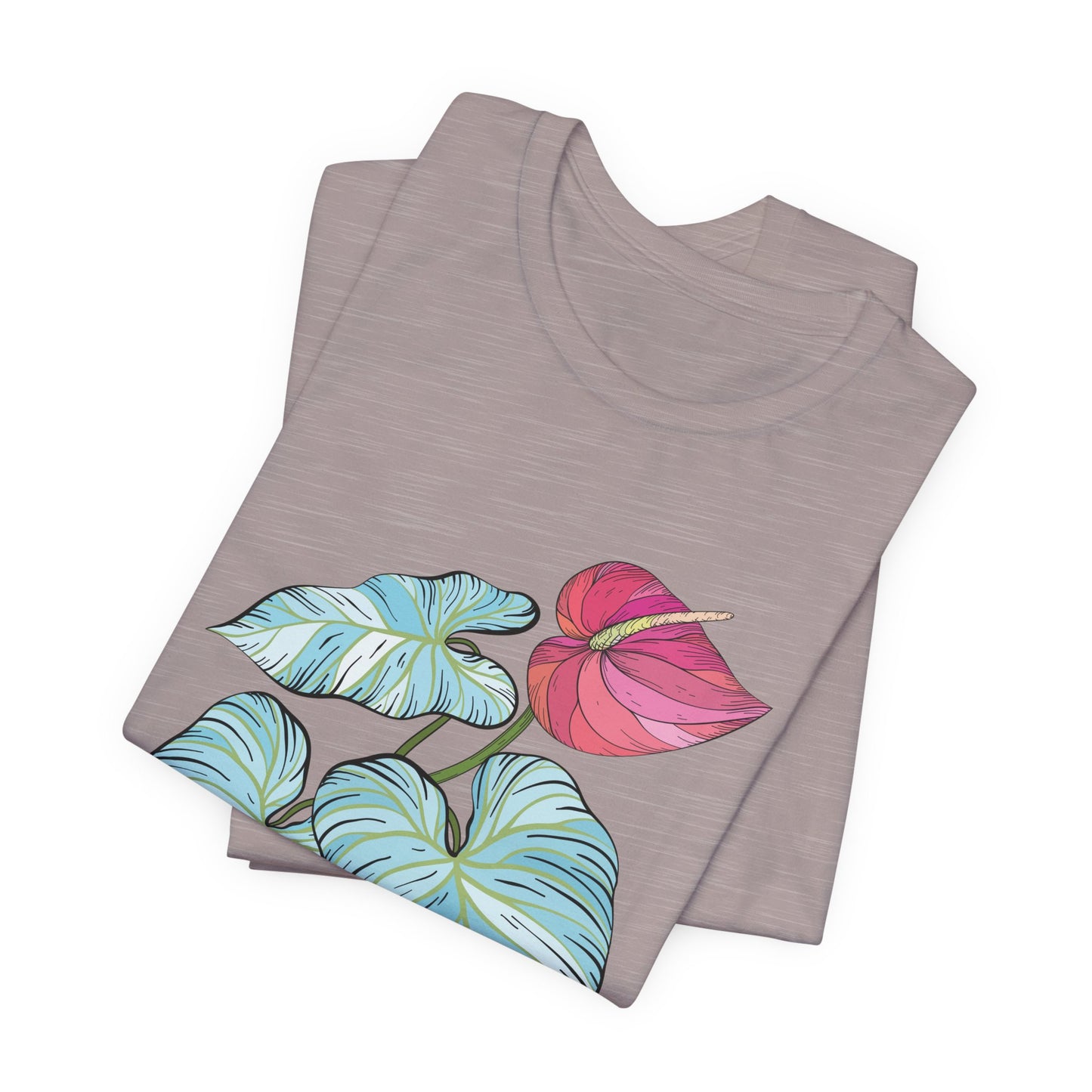 Unisex-Basic-T-Shirt | Bella + Canvas 300 - Vplants - CaLa Monstrera