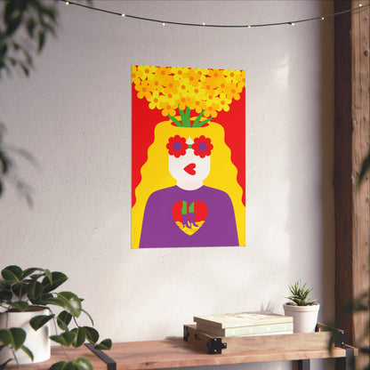 Giclée Fine Art Print  - Tree & Me - Araguaney