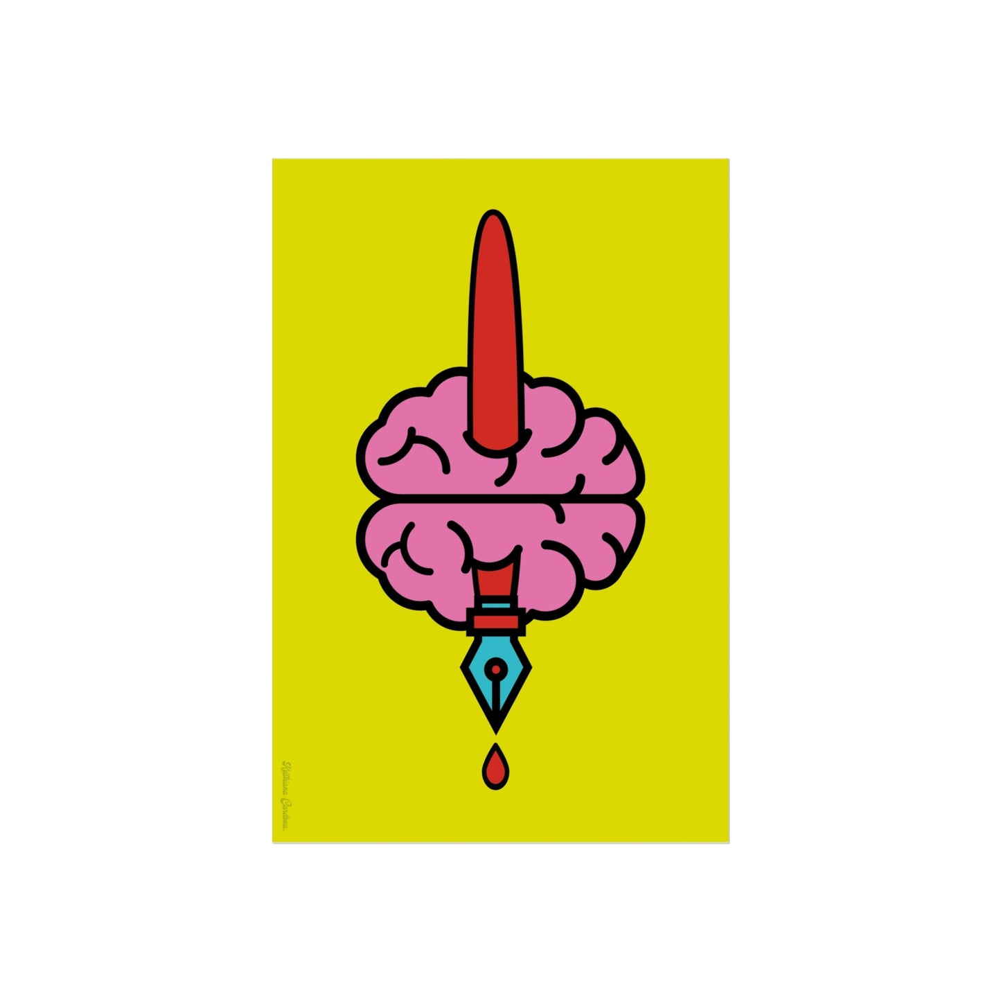 Giclée Fine Art Print - Stop Censorship! Citizens for free countries