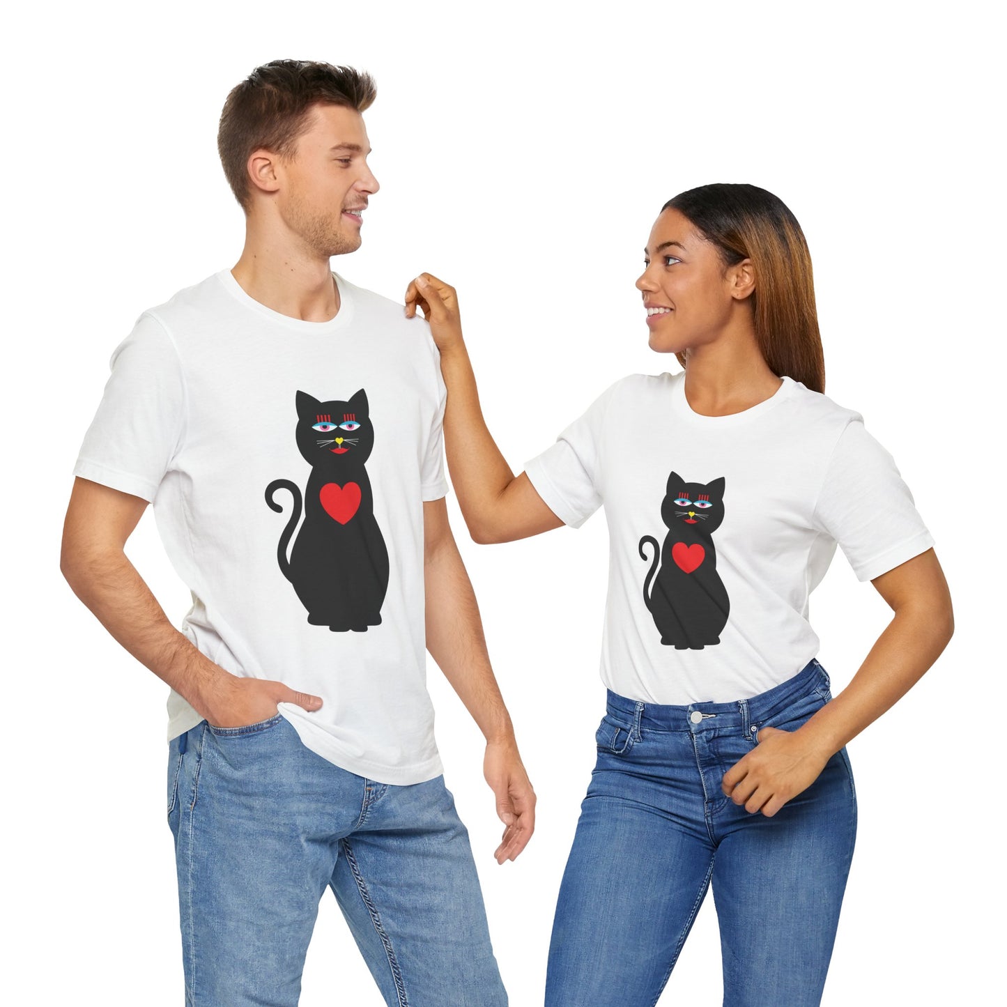 Unisex Tee - Design Loving Cat