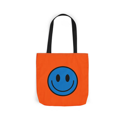 Happy Face Assorted Colors Canvas Tote Bag
