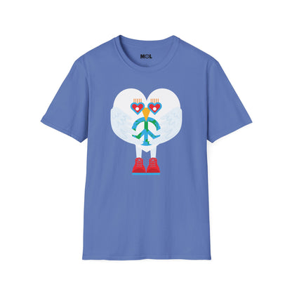 Peace & Love to the World Unisex Softstyle T-Shirt