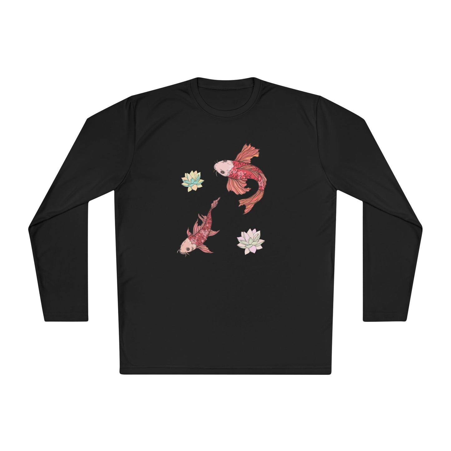 Unisex Langarmshirt Leicht Vplants - Koi