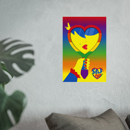Giclée Fine Art Print - Self Love Lgbti
