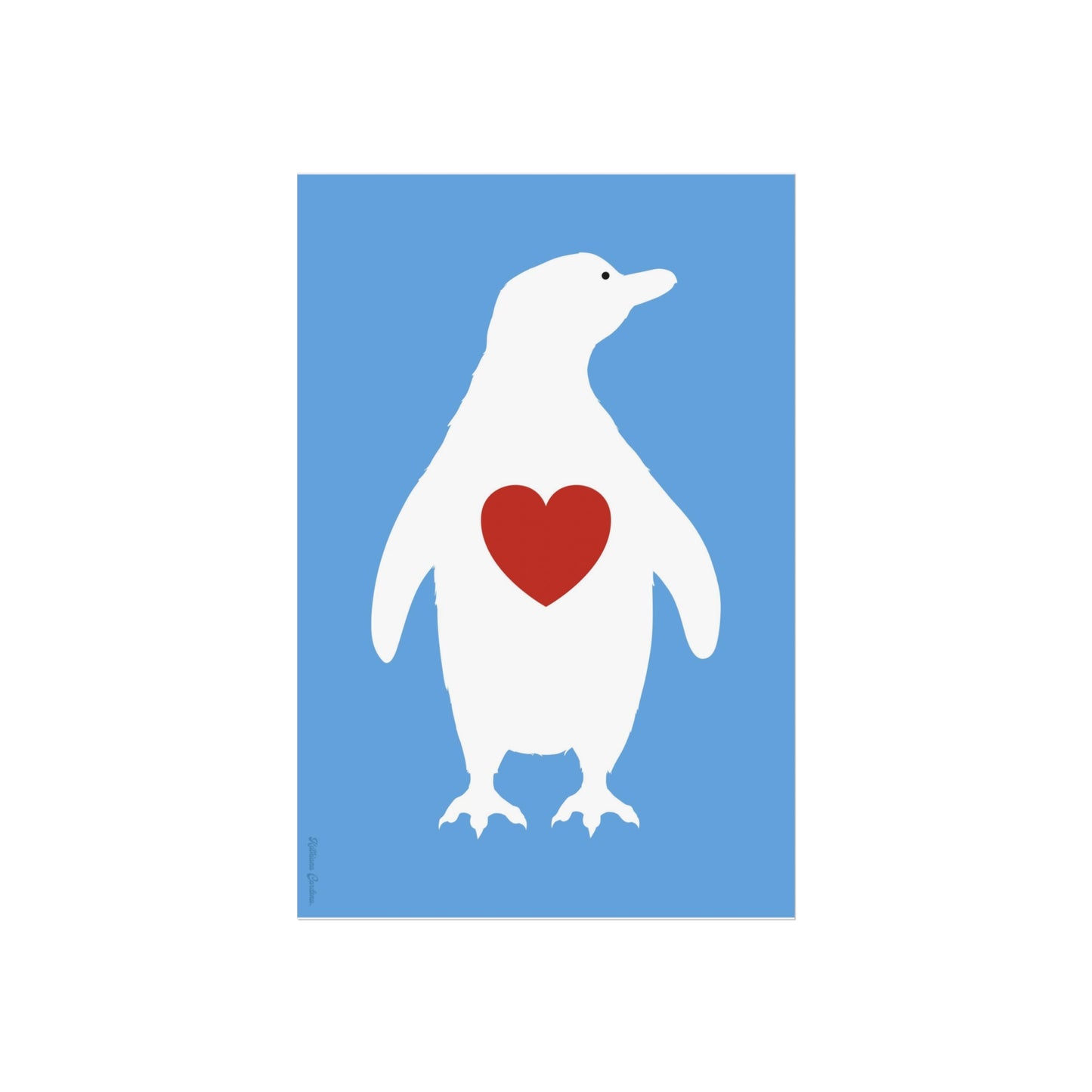 Giclée Fine Art Print - Save them, Penguin Galapagos