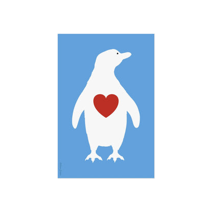 Giclée Fine Art Print - Save them, Penguin Galapagos