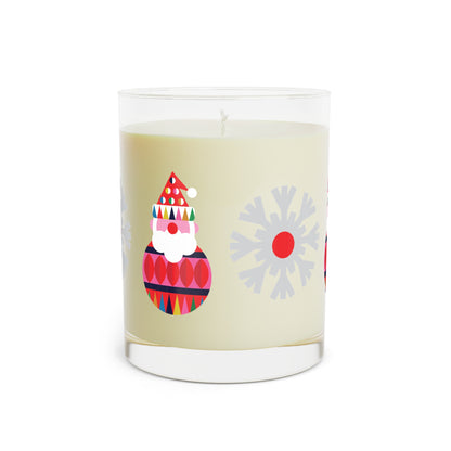 Christmas Scented Candle - Full Glass, 11oz Gift´s Santa