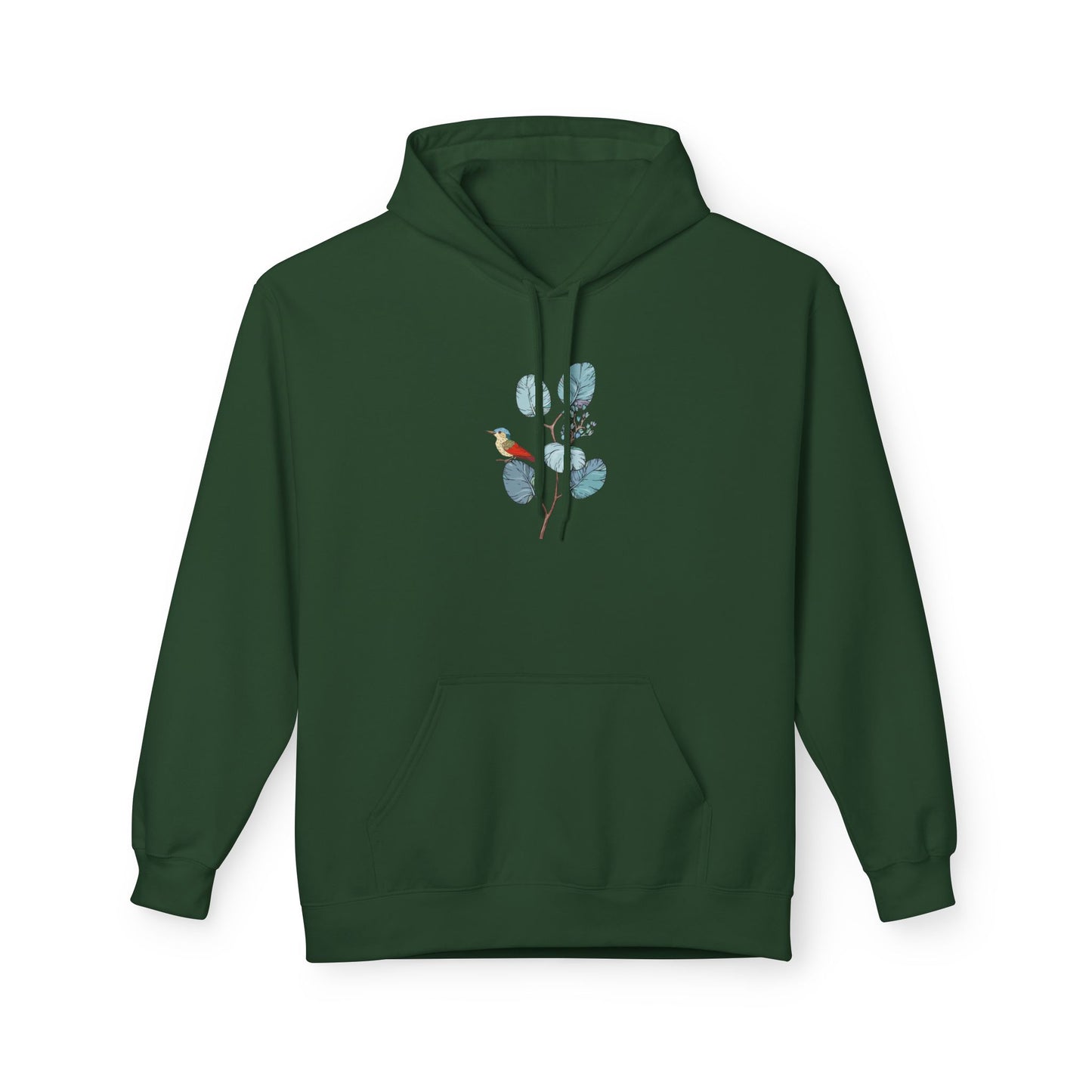 Unisex Midweight Softstyle Fleece Hoodie Vplants - Vogel