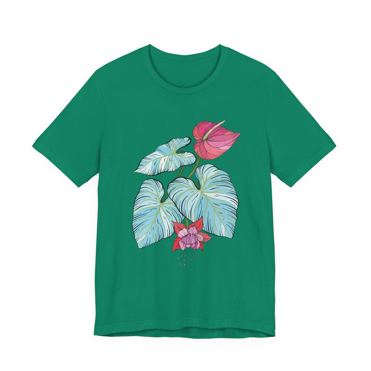 Unisex-Basic-T-Shirt | Bella + Canvas 300 - Vplants - CaLa Monstrera
