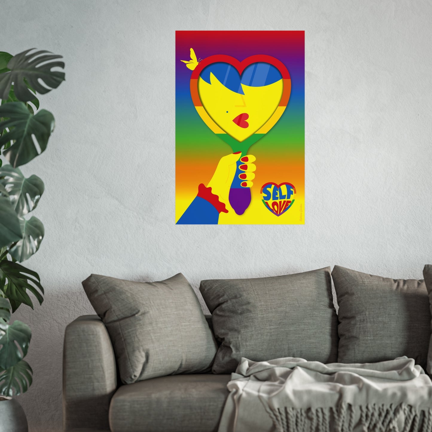 Giclée Fine Art Print - Self Love Lgbti