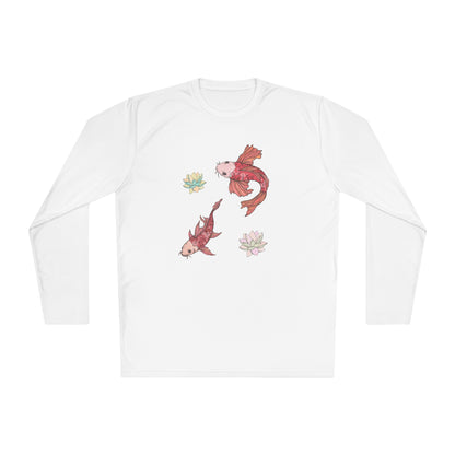 Unisex Langarmshirt Leicht Vplants - Koi