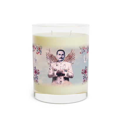 Scented Candle - Full Glass, 11oz - San José Gregorio Hernández Vintage