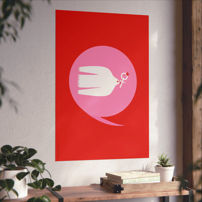 Giclée Fine Art Print – Ich sage Freiheit für alle Frauen 