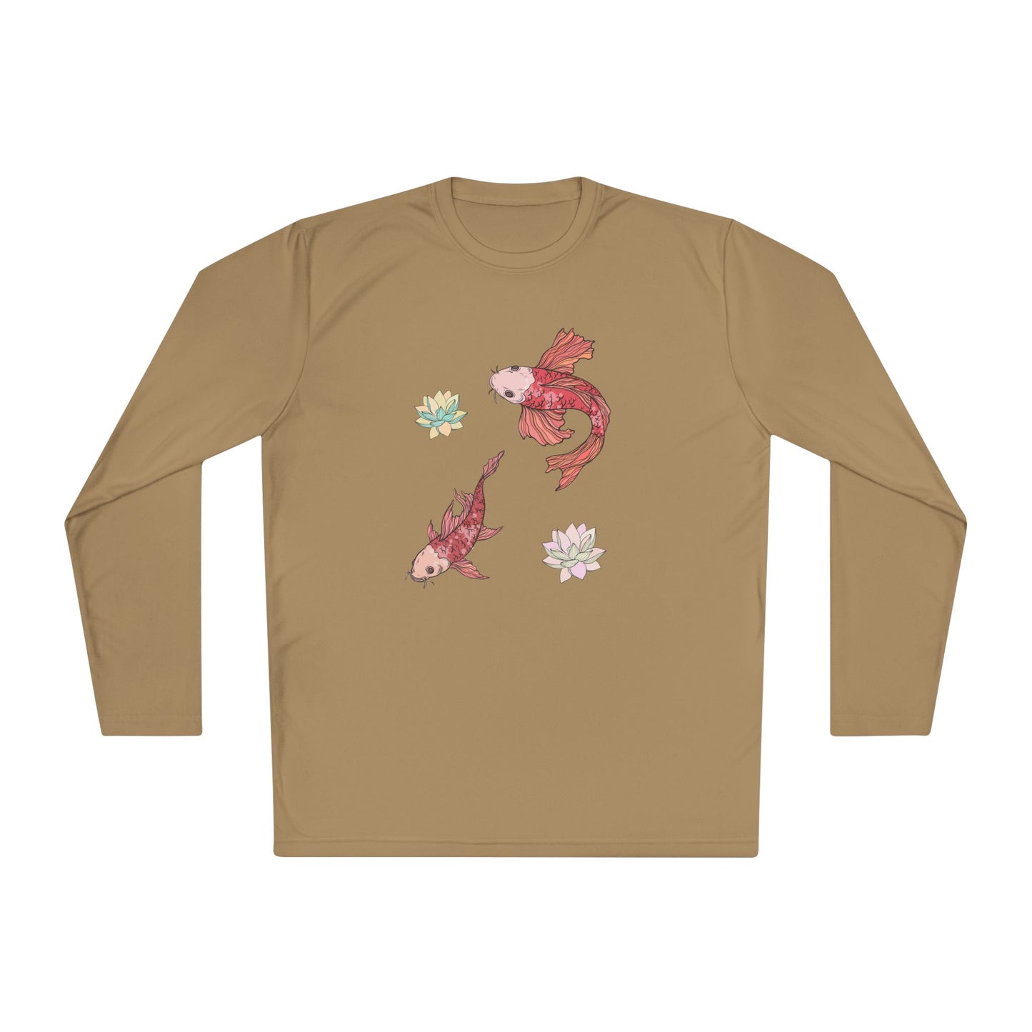 Unisex Langarmshirt Leicht Vplants - Koi