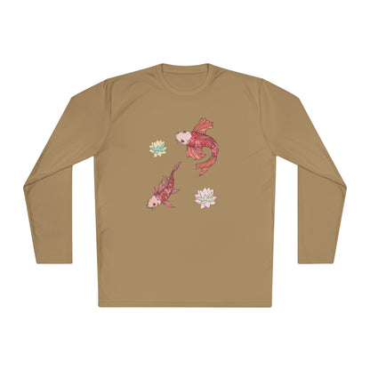 Unisex Langarmshirt Leicht Vplants - Koi