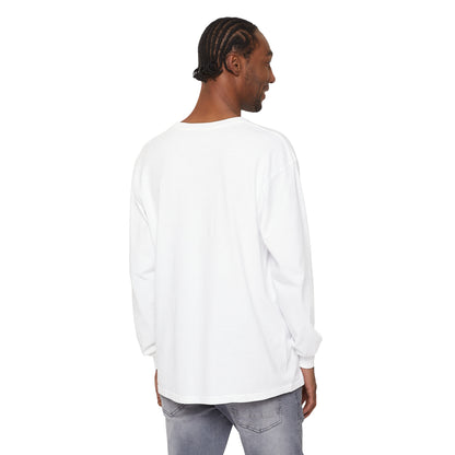 Unisex Garment-dyed Long Sleeve T-Shirt assorted images and colors!